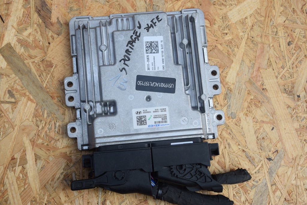 фото №8, Блок керування бортовий комп'ютер двигуна sportage d4fe v oryg 23r 39111-2u870 39199-2u600