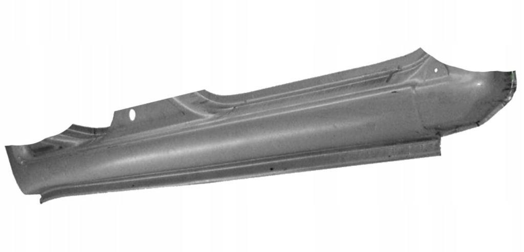 фото №1, Fiat panda ii 03-12 порог пороги правый grubszy оцинковка