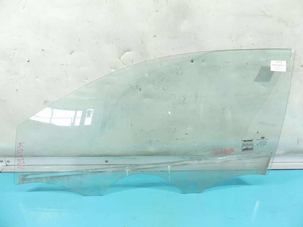 фото №1, Стекло дверь перед левая hyundai i20 i 3d 08-