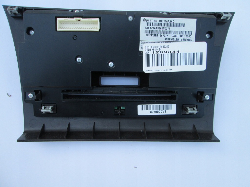 фото №10, Chrysler 300 ii 13r панель кондиціонера 1vh35aaaab повітровід кондиціонер