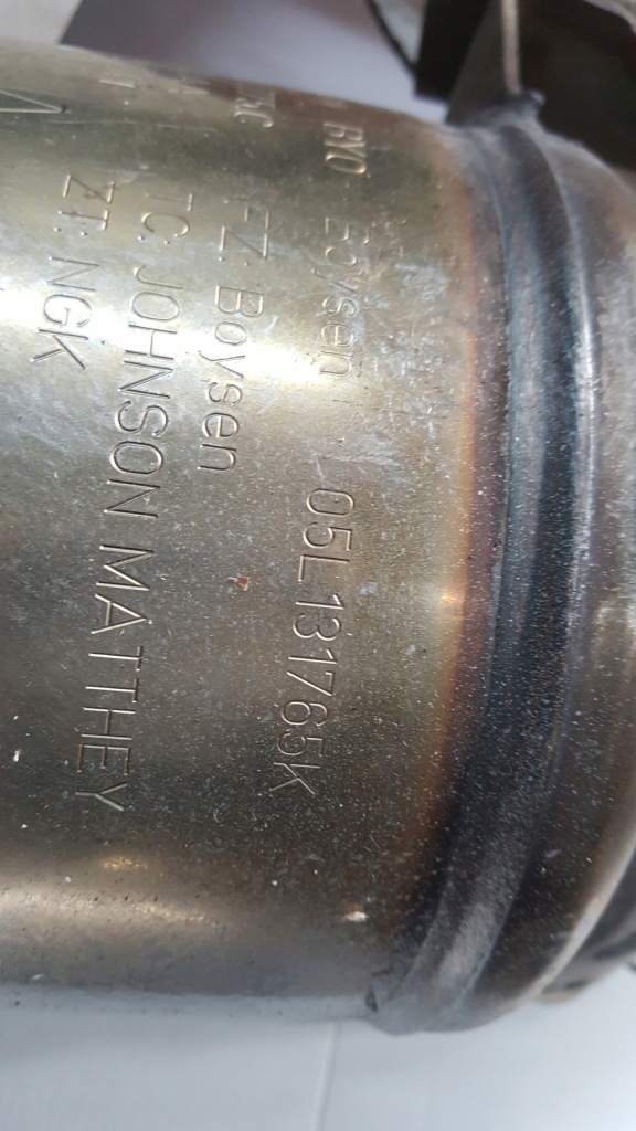 фото №13, Фільтр часток твердих dpf-- audi a4 b9 a5 a6 c8 a7 05l131765k демонтаж