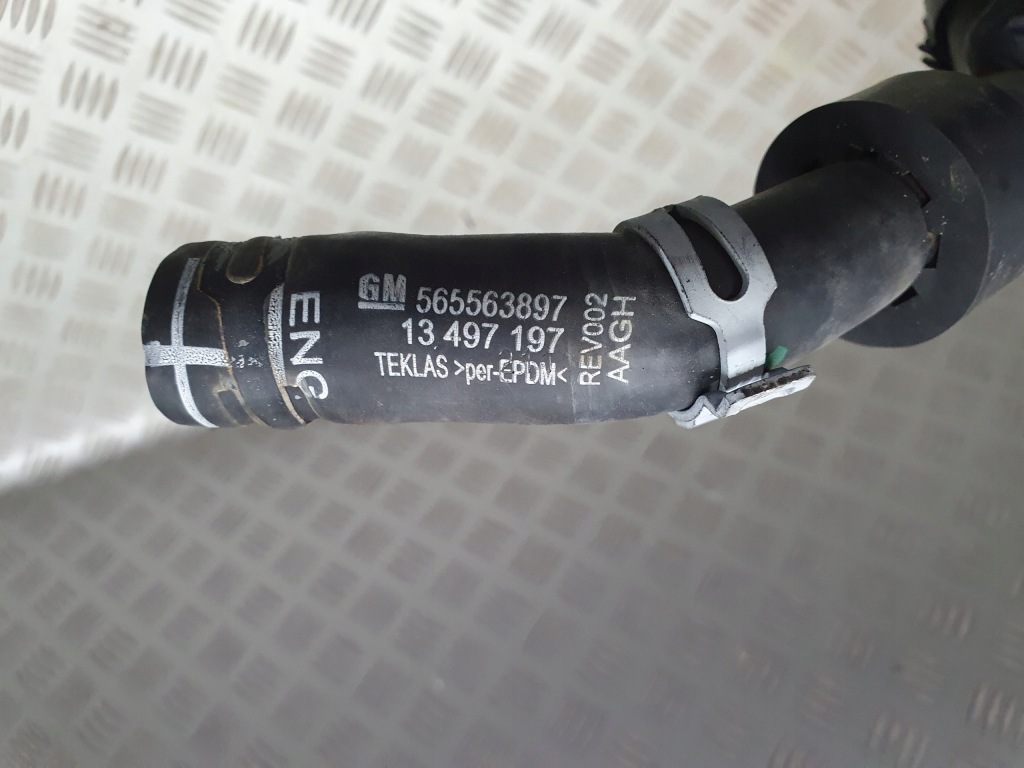 фото №3, Шланг wąż wody opel astra k 1.4 turbo