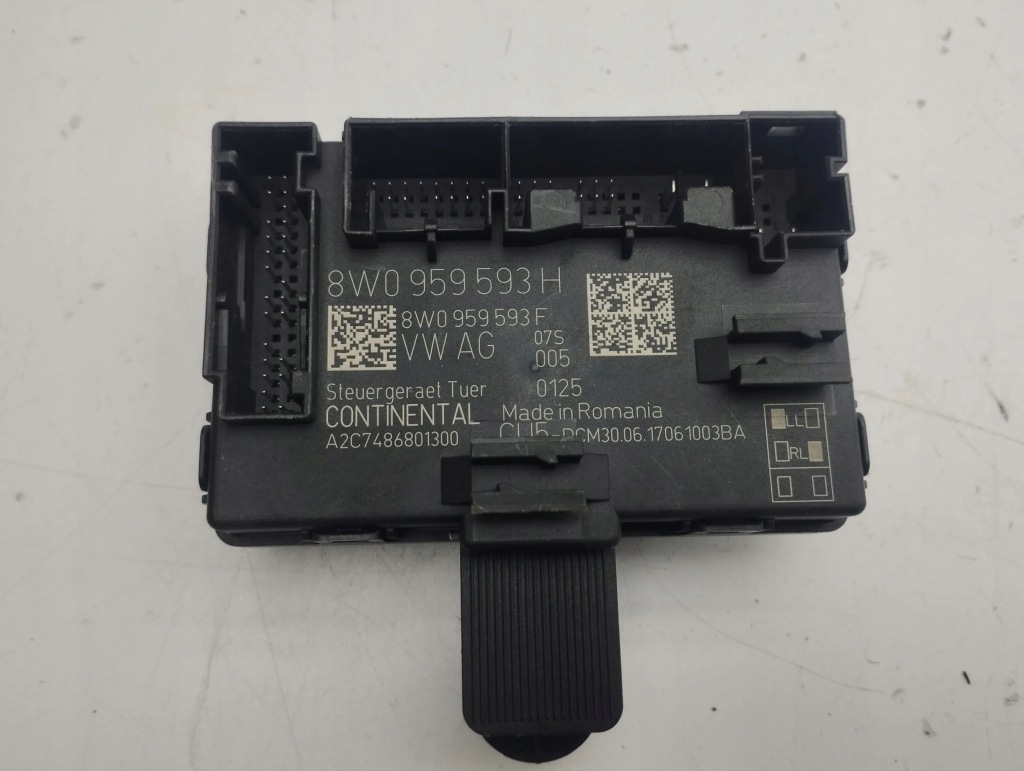 фото №1, Audi a5 2017 перед сторона права блок керування / модуль двері