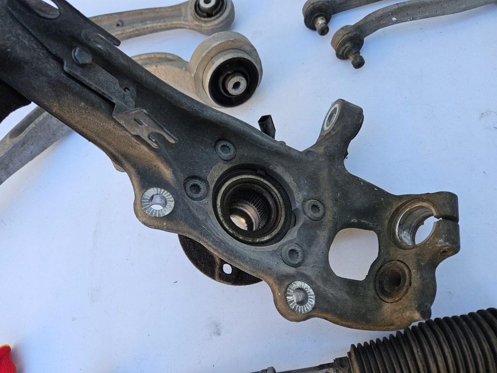 фото №10, Поворотный кулак левая передняя левая перед audi a6 c7 4g a7 a4 b8 lift рычаги kpl