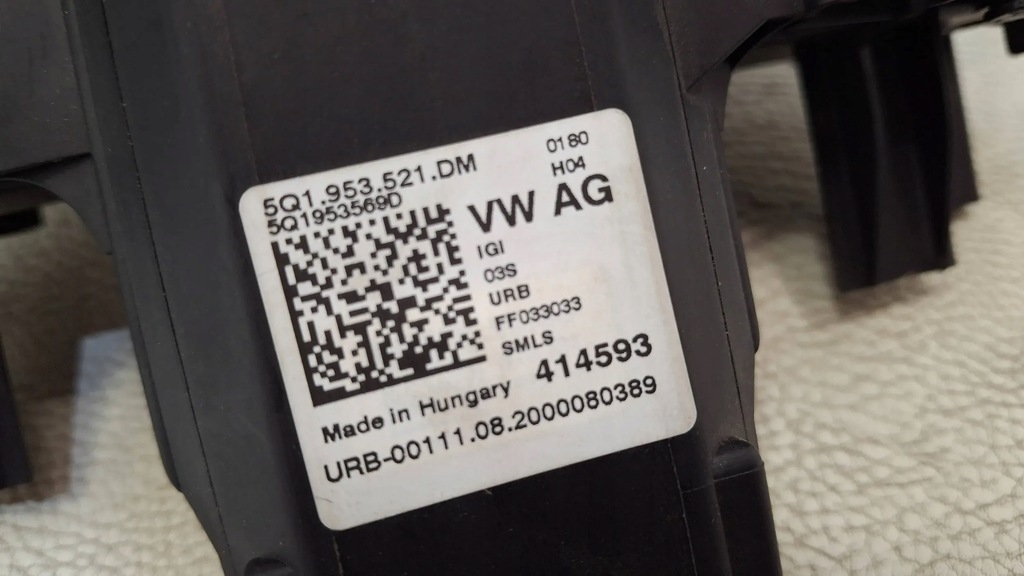 фото №7, Перемикач поворотники перемикачі стрічка vw skoda seat audi 5q1953521dm