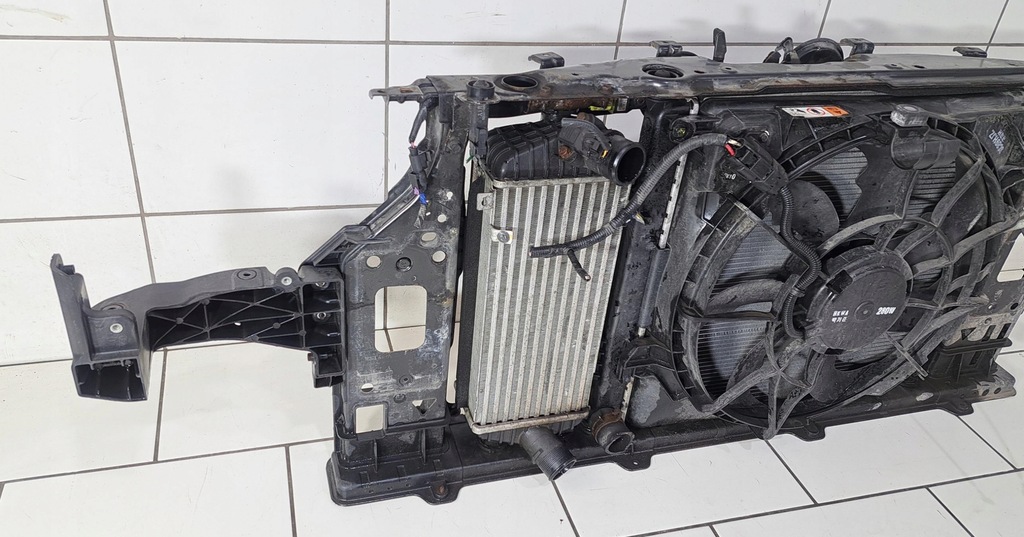 фото №5, Hyundai i40 2011- 1.7 crdi pas передний kompletny + радиатор + вентилятор