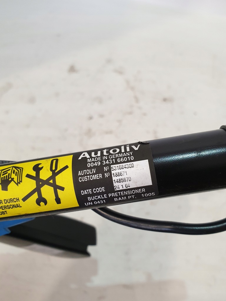 фото №4, Натяжитель левый перед mini cooper one r50 1.4td 2004r