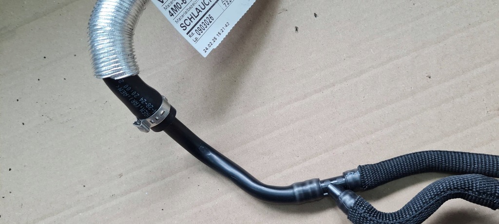 фото №7, Sq7 4m шланг трубка вакуумa усилитель тормозов 4.0 tfsi 4m0611931bp sq8 4m rs q8