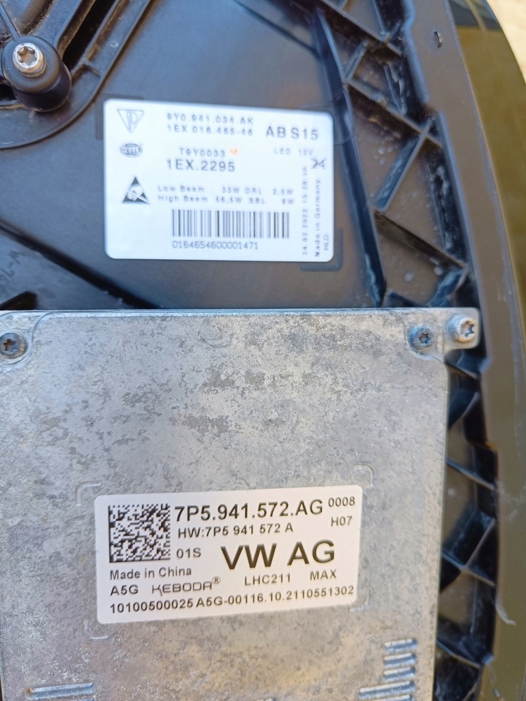 Porsche cayenne 9y ліхтарі  правий ліва перед full led pdls 9y0941033ak 2022r в Україні