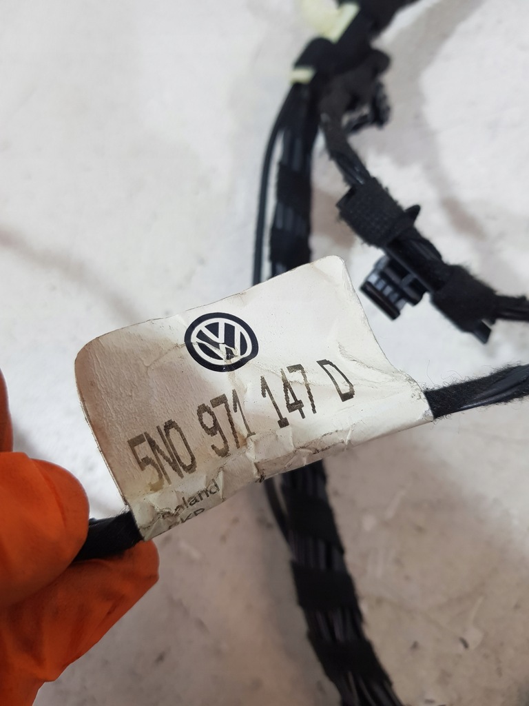 фото №12, Жгут электропроводка крышки багажника 5n0971147d vw tiguan 5n 2.0 tdi 12r eu