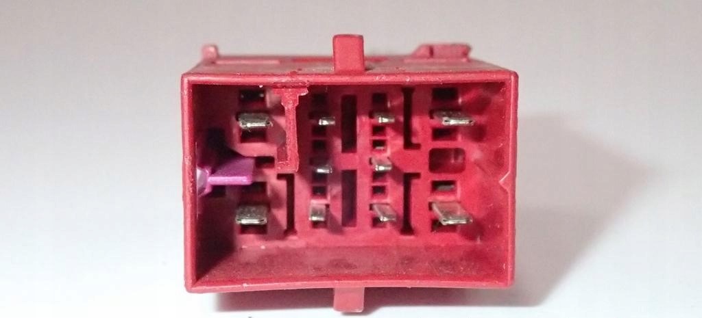фото №5, Колодка з'єднувач штекер czerwona audi 1j0937743