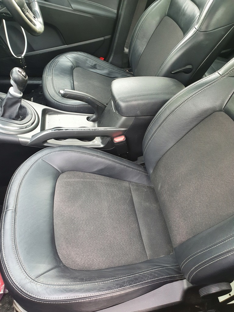 фото №4, Kia sportage iii сидіння сидіння заднє сидіння напівшкіра