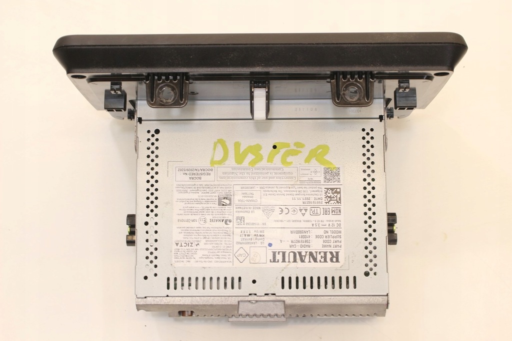 фото №5, Радіо навігація 259151627r dacia duster ii lift