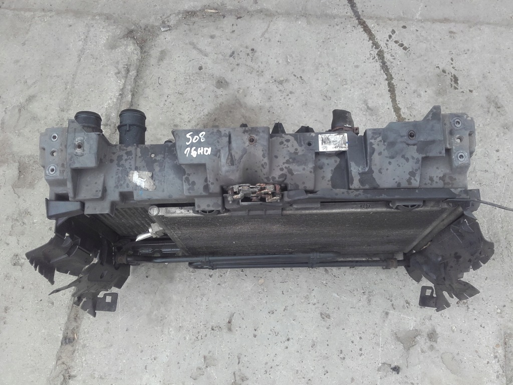 фото №3, Peugeot 508 pas радиатор вентилятор 1.6 hdi