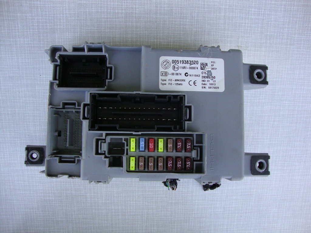 фото №1, Combo d 1.6 cdti коробка модуль bsi 00519383520