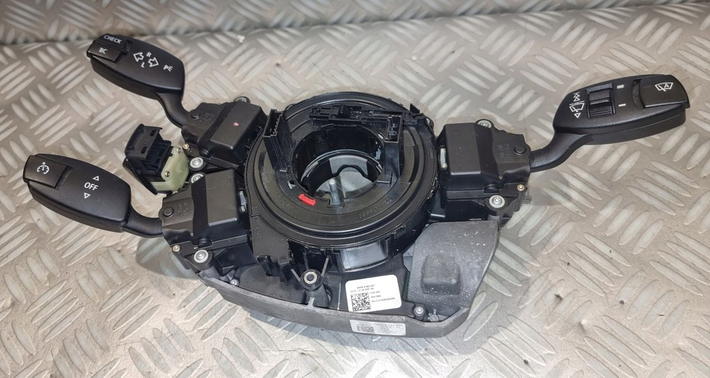 фото №8, Bmw 5 e60 sedan переключатели лента датчик kąta поворота active руль 6962937