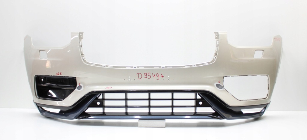 Купить Volvo xc90 2 рестайлинг  r design бампер перед передний оригинал  + решётка