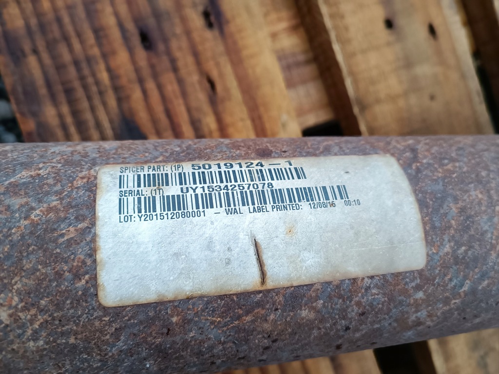 фото №12, Wał привідний dodge ram 5.7 4x2 2013-2018