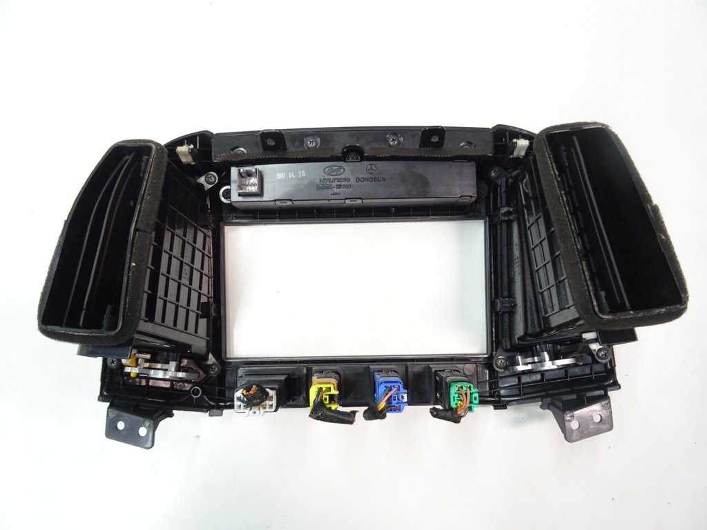 фото №4, Hyundai santa fe рамка радио панели решётки обдув