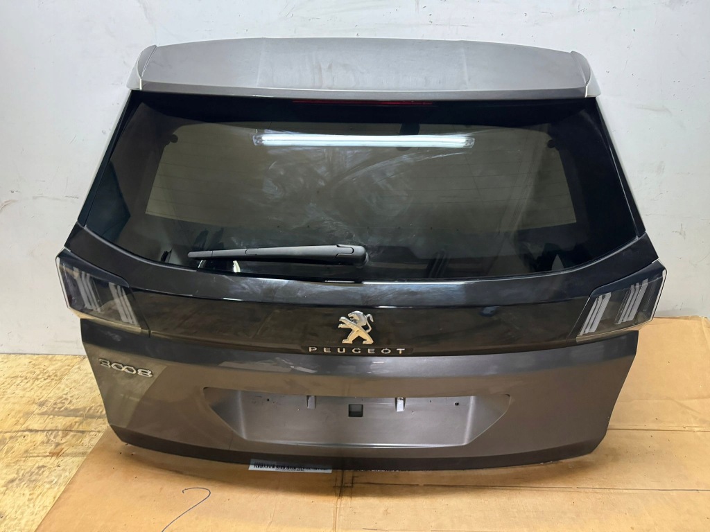 Peugeot 3008 ii lift кришка багажника багажника задній задня комплектна Оригінал