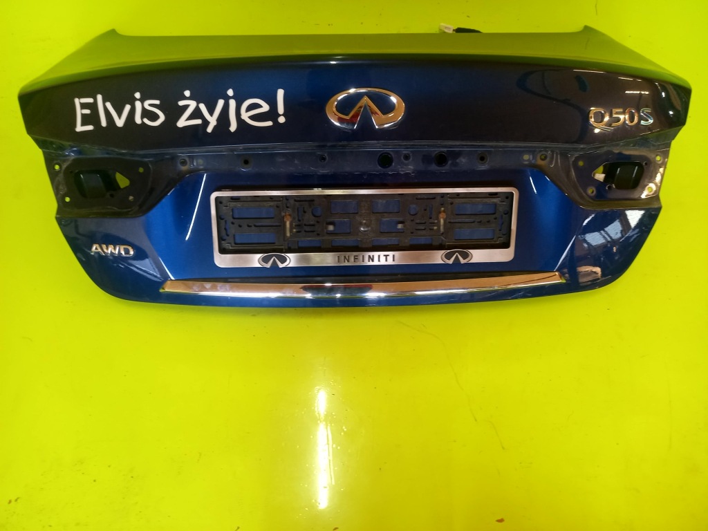 фото №3, Кришка багажника задня лак ray infiniti q50s 16r