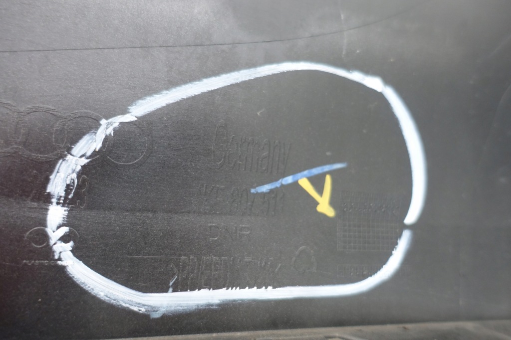 Audi e-tron 2018- бампер задняя задний 4ke807511 Оригинал