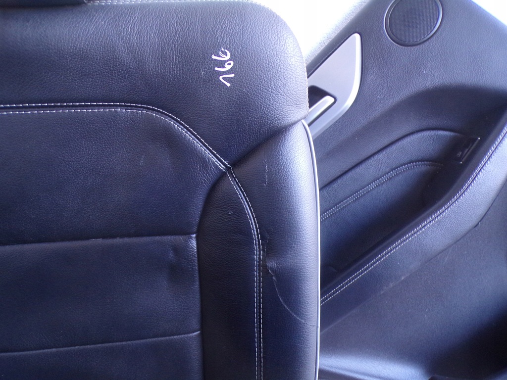 фото №12, Сидіння шкіряний заднє сидіння обшивки mercedes w166 europa