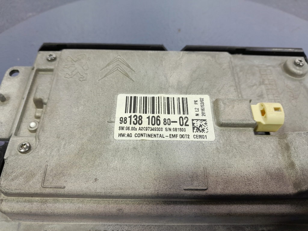 фото №4, Citroen c4 ii lift дисплей радіо навігації 9813810680