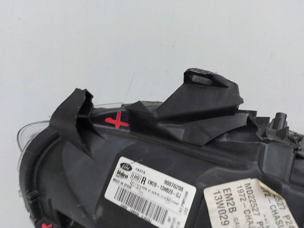 фото №9, Фара ксенон led правый перед s-max smax mk2 15- em2b-13w029-gj