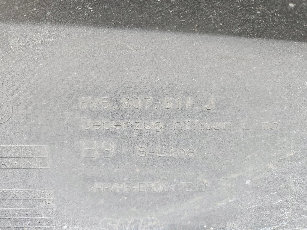 фото №15, Бампер задняя задний audi s4 b9 8w sedan przed liftingiem