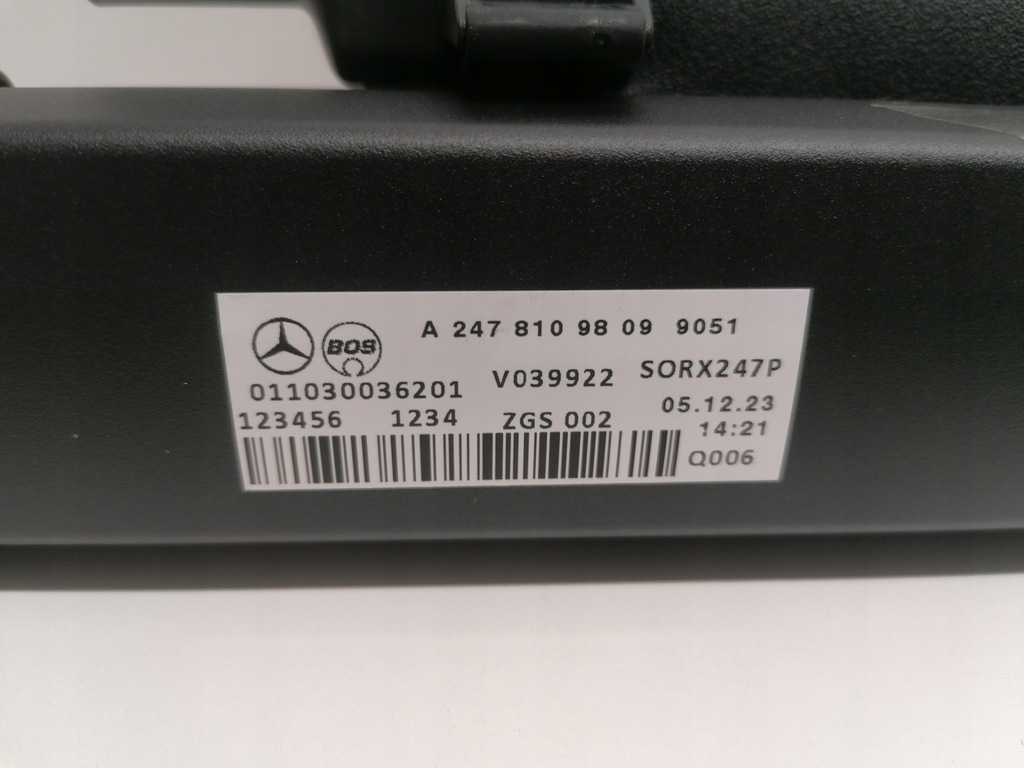 фото №7, Mercedes glb x247 шторка багажника nowa оригинал 2019-