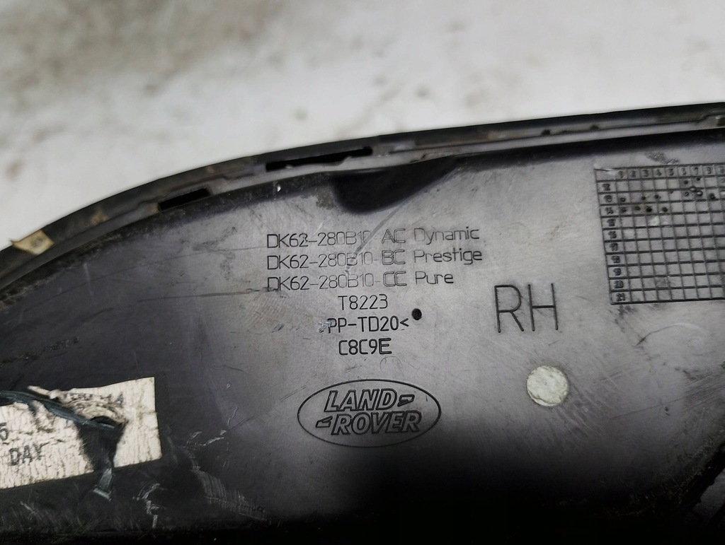 фото №7, Land rover range rover sport l494 впуск повітря w крила dk62-280b10-ac