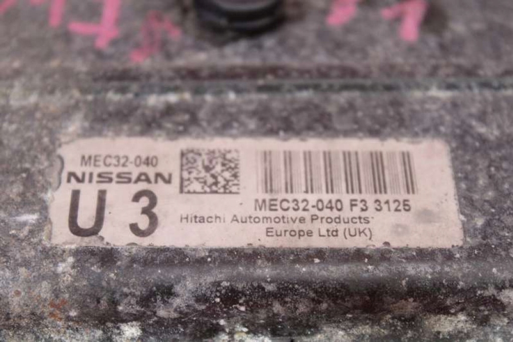 фото №5, Бортовой компьютер блок управления двигателя mec32-040 nissan micra k12 1.2 16v 80 km 02-07