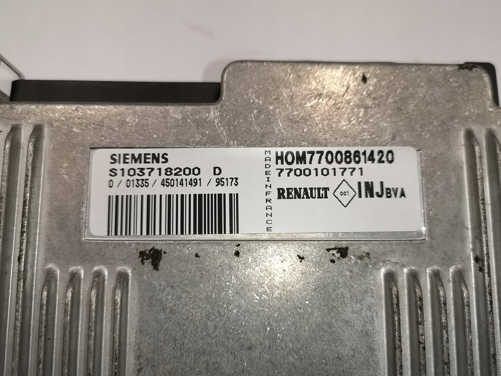 фото №8, Renault safrane 3.0 v6 блок управления двигателя ecu