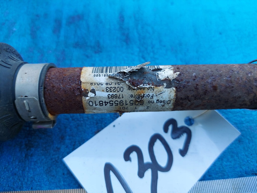 фото №2, Приводной вал fiat 500 2018 r 1.2 b левая 00519554810