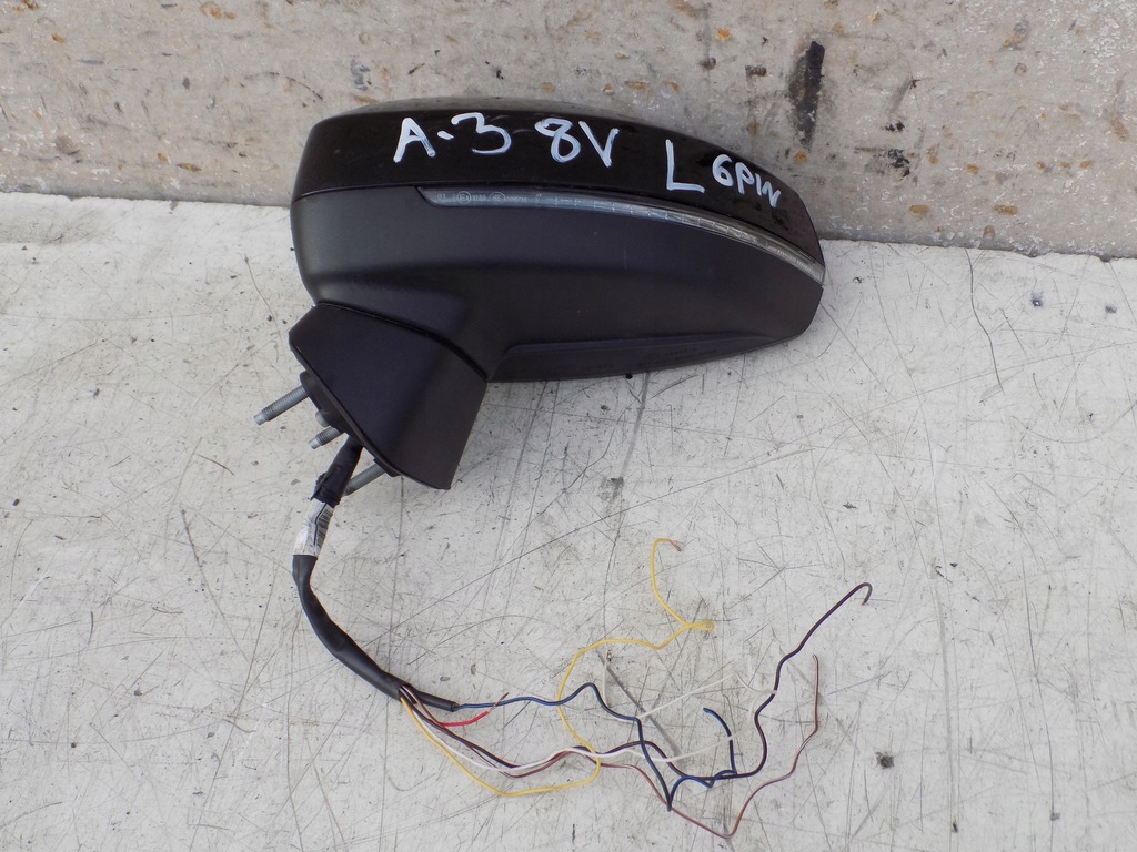 фото №1, Зеркало левая audi a3 8v 6pin