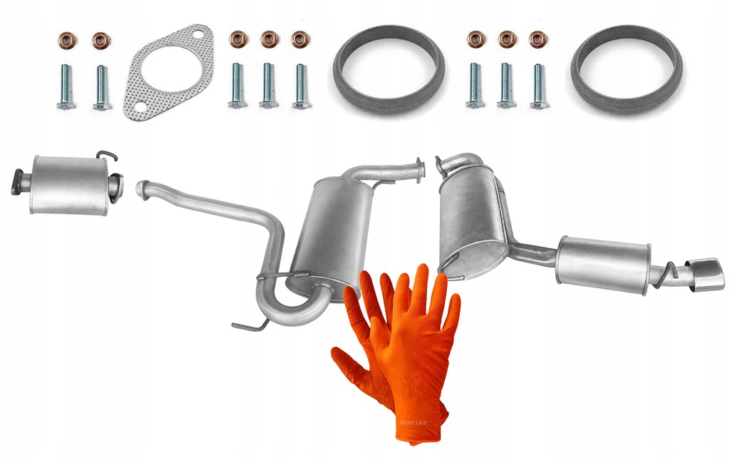 фото №1, Alfa romeo spider 1.8 2.0 twin spark 1995-2005 система выпускной