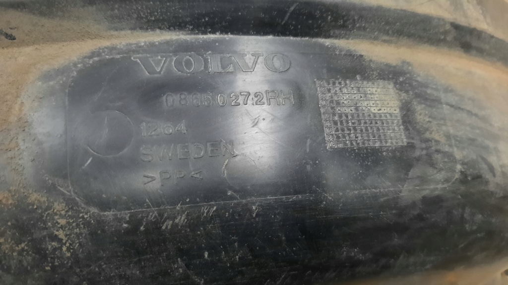 фото №3, Подкрылок правый задняя volvo s80