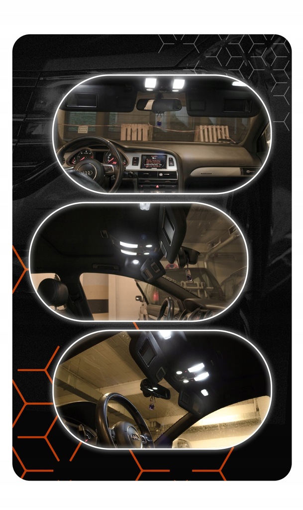 фото №10, Mini cooper r50 r53 - набір освітлення салону led! vip