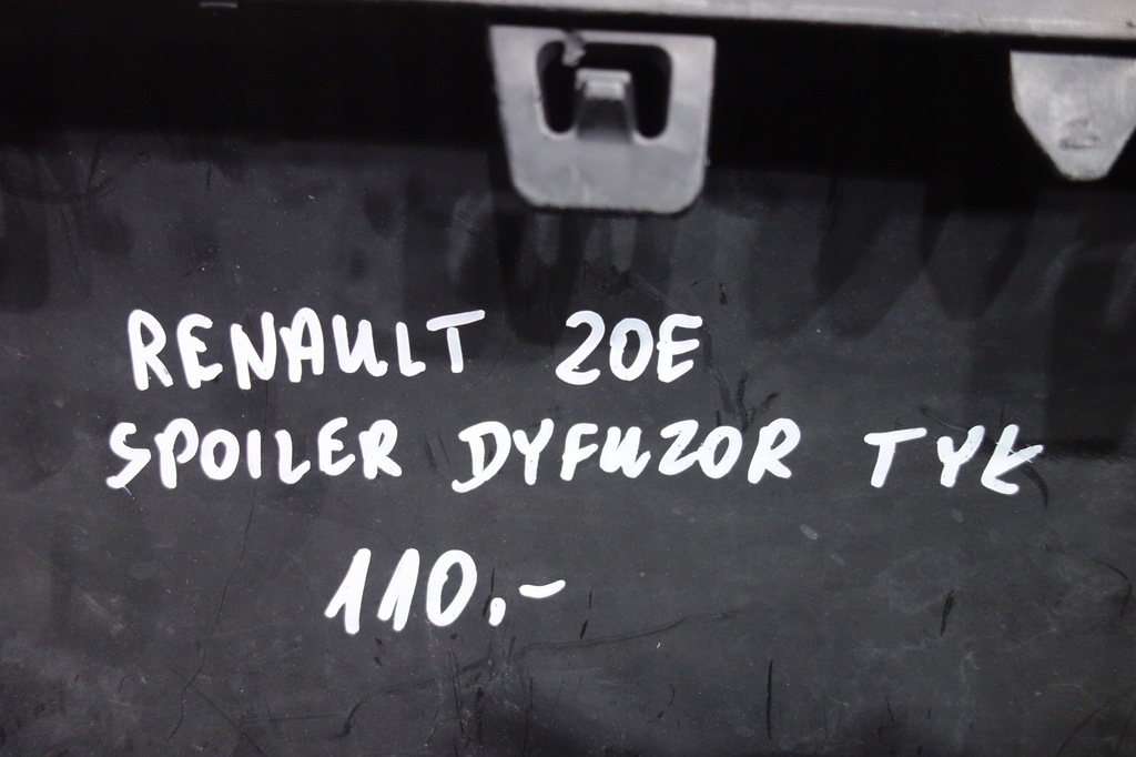 фото №4, Renault оригинальный номер 1120639x накладка-спойлер бампер спойлер
