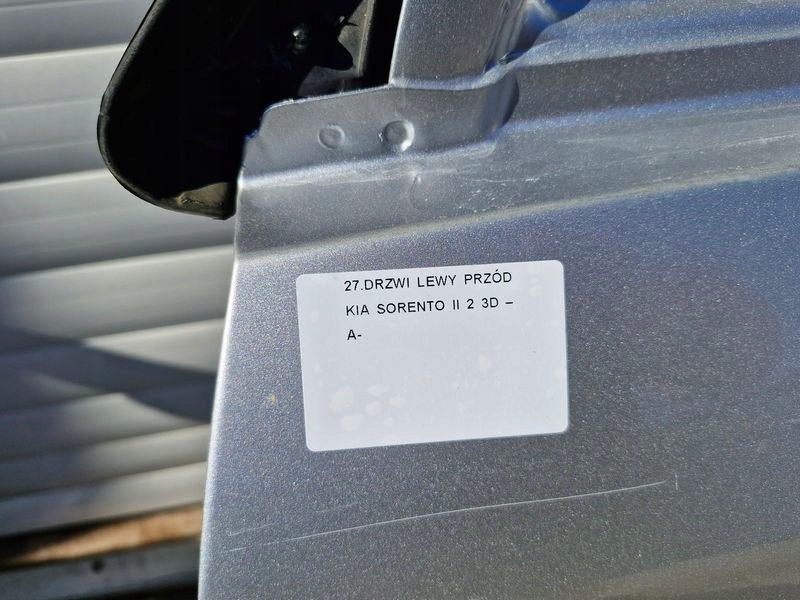 фото №5, Kia sorento 2 ii дверь левый перед левая передние 3d
