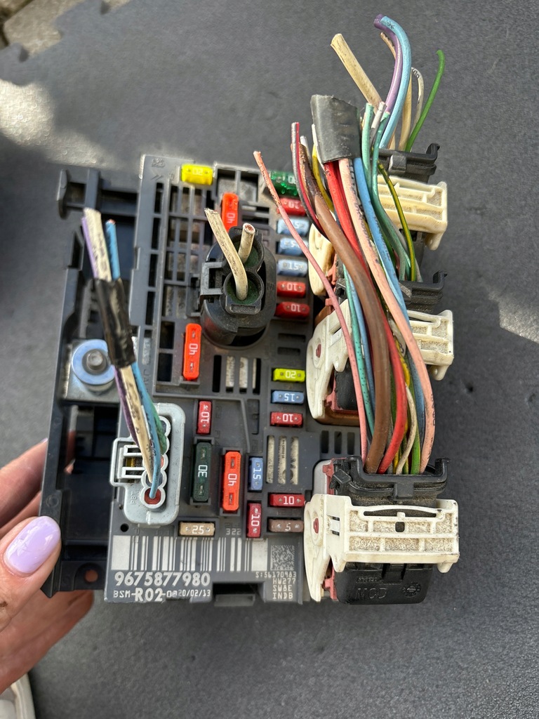 фото №9, Citroen c5 iii x7 peugeot 9675877980 модуль блок управления bsm