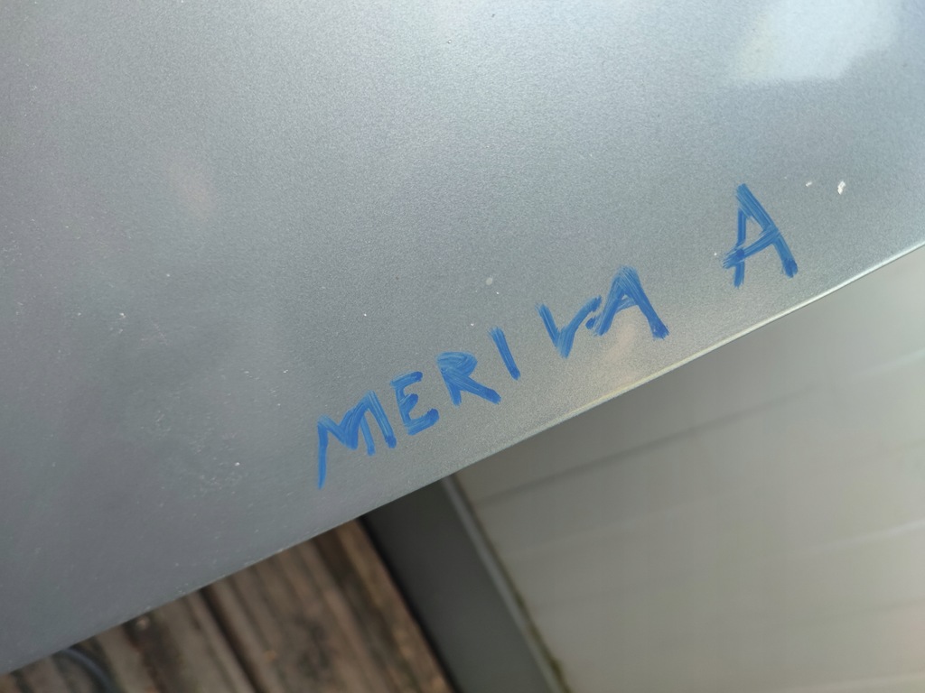 фото №10, Капот кришка перед комплектна opel meriva a lift