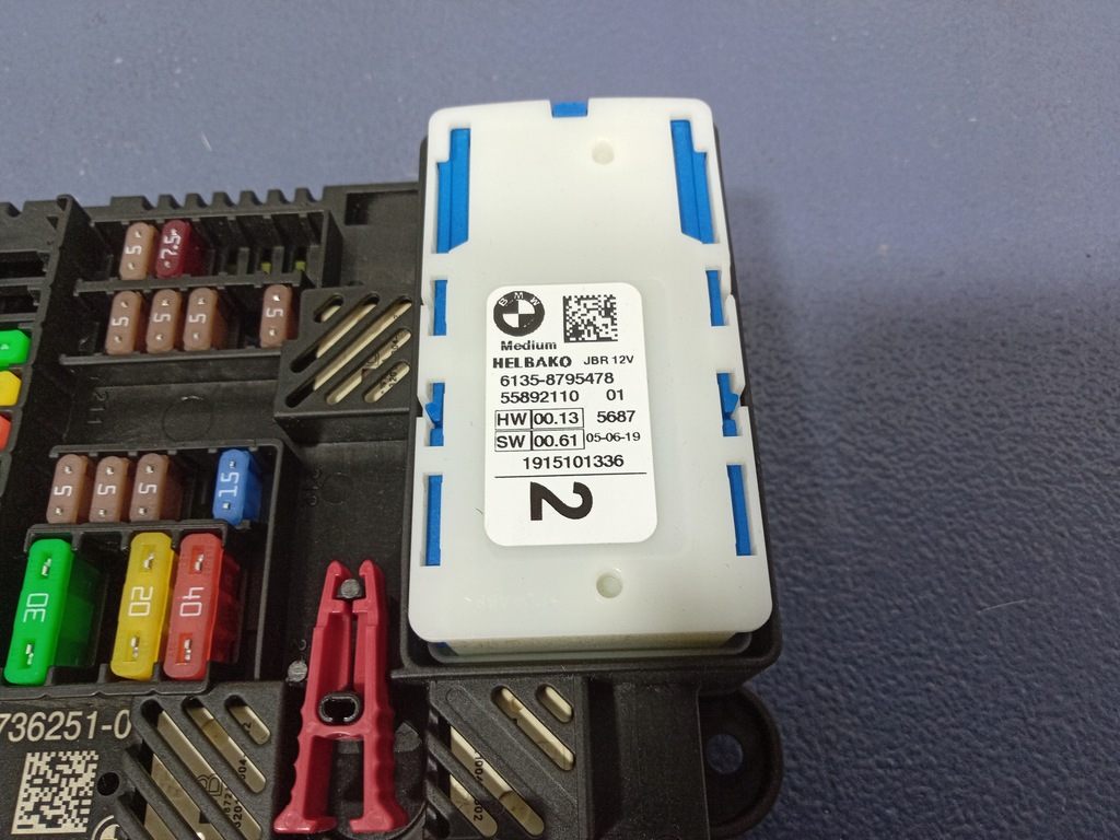 фото №4, Bmw x3 g01 g02 f97 коробка модуль предохранителей 8736251