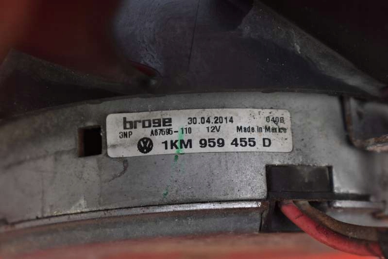фото №8, Вентилятор 1km959455d vw passat cc 2.0 tfsi 10r