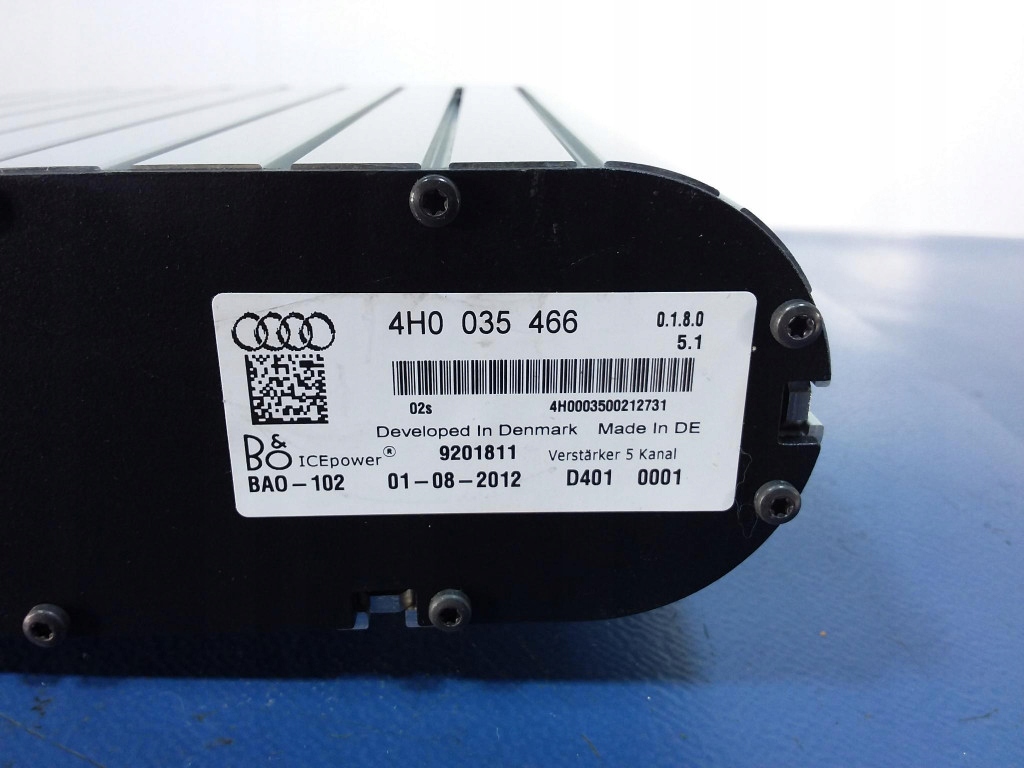 фото №7, A8 s8 d4 4h аудіосистема bang & olufsen kpl