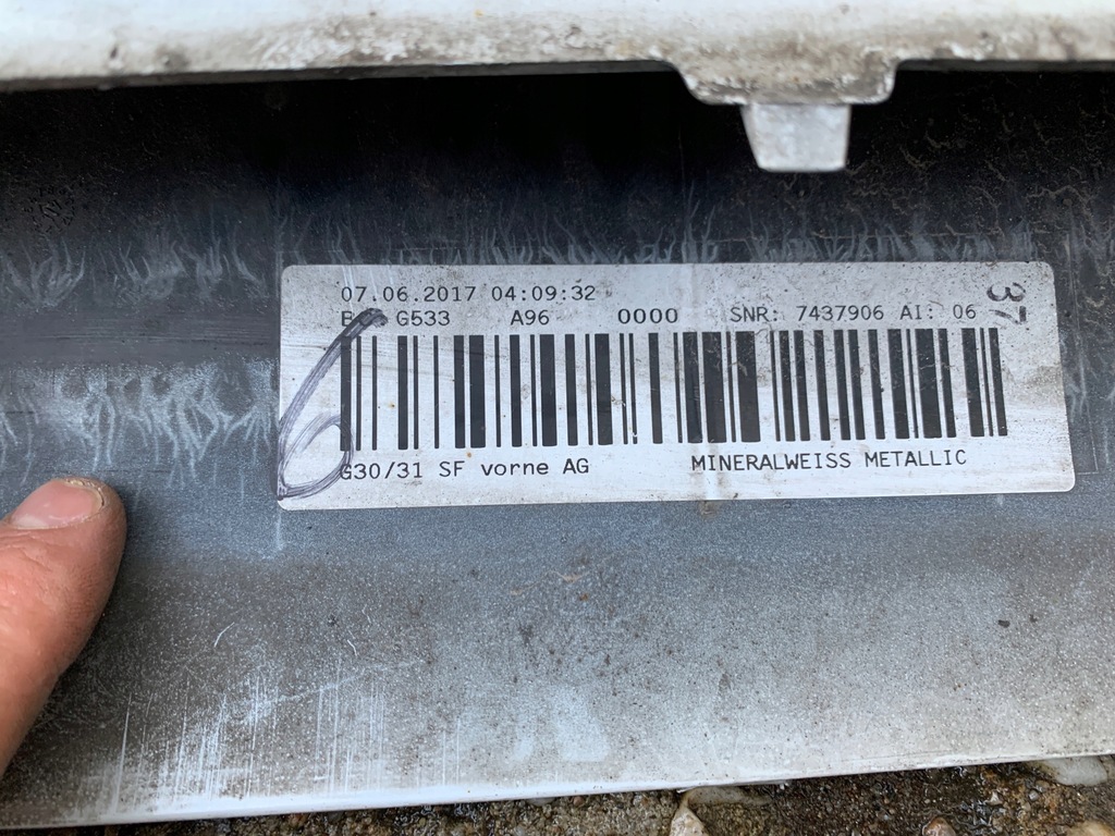 фото №7, Bmw seria 5 g30 g31 бампер перед передній pdc