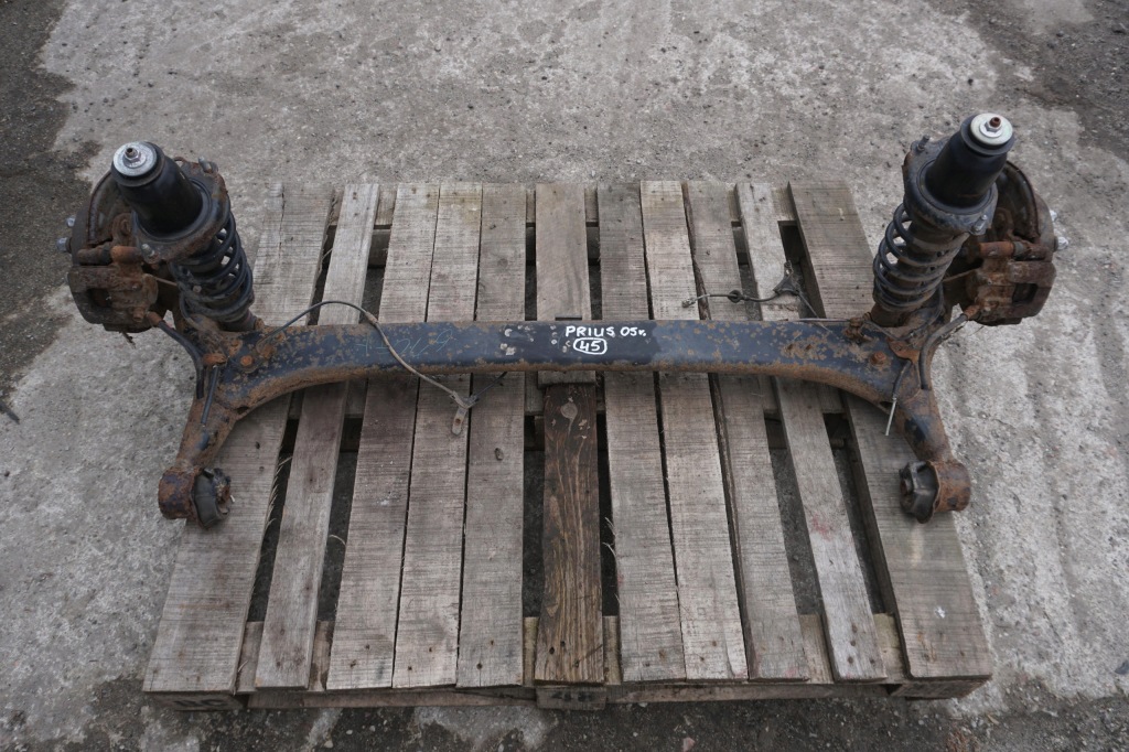 фото №1, Toyota prius ii балка підвіска заднього поворотний кулак 4210147050 амортизатор