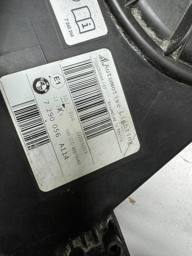 фото №10, Bmw x6 f16 x5 f15 лампа лампы левая правая перед ксенон некорректируемый