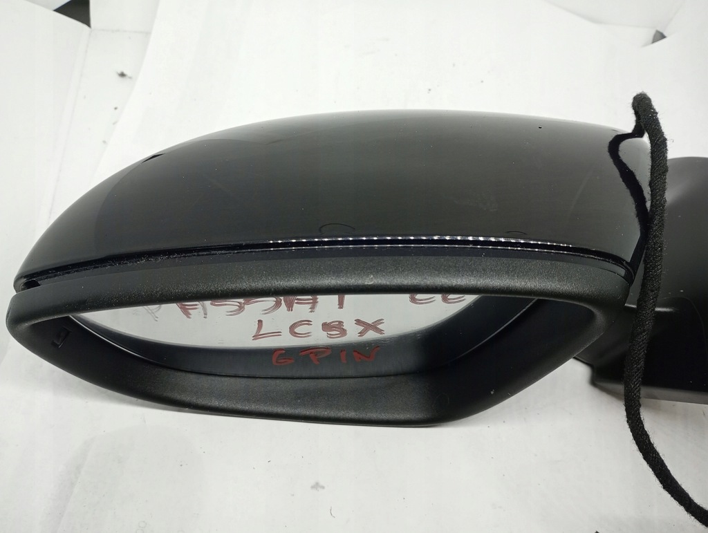 фото №11, Дзеркало ліва чорні vw passat cc 6pin lc9x 3c8857933a